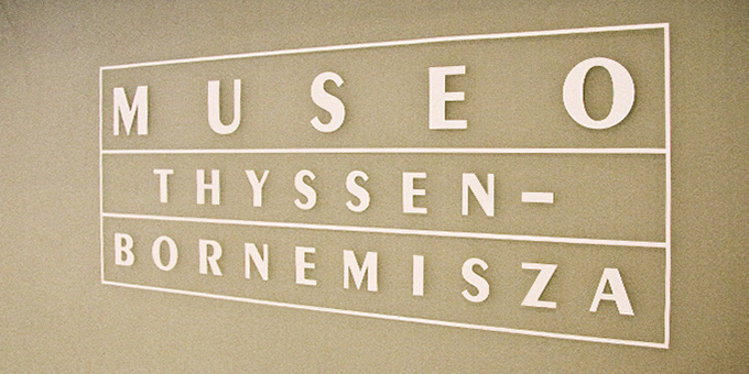 Fotógrafo profesional. Museo Thyssen-Bornemisza.